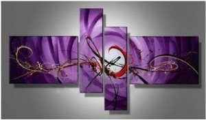 Abstract Painted Painting Decoration Unstretch