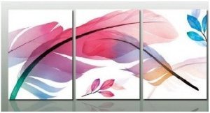 Abstract Painting Decoration Colorful Stretched