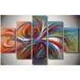Colorful Abstract Painting Decoration Unstretch