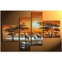 Grassland Abstract Painting Decoration Unstretch