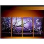 Blossom Abstract Painting Decoration Unstretch