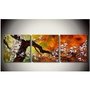 Painted Abstract Painting Decoration Stretched